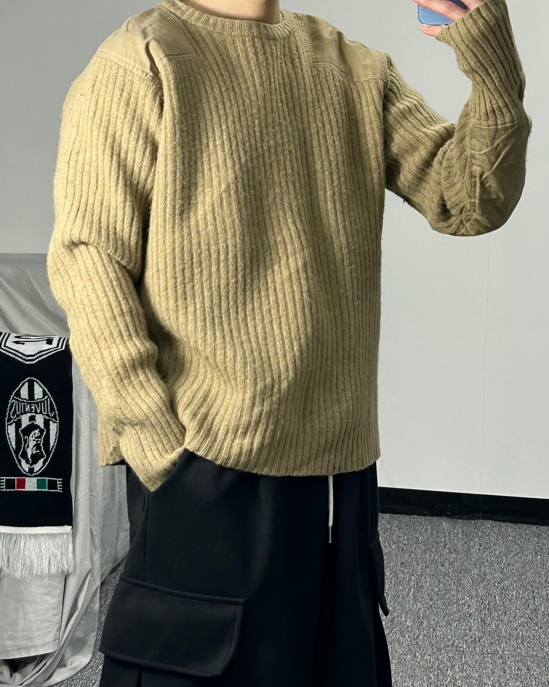 L.L.Bean 헤비 코튼 밀리터리 코만도 스웨터 상품이미지3