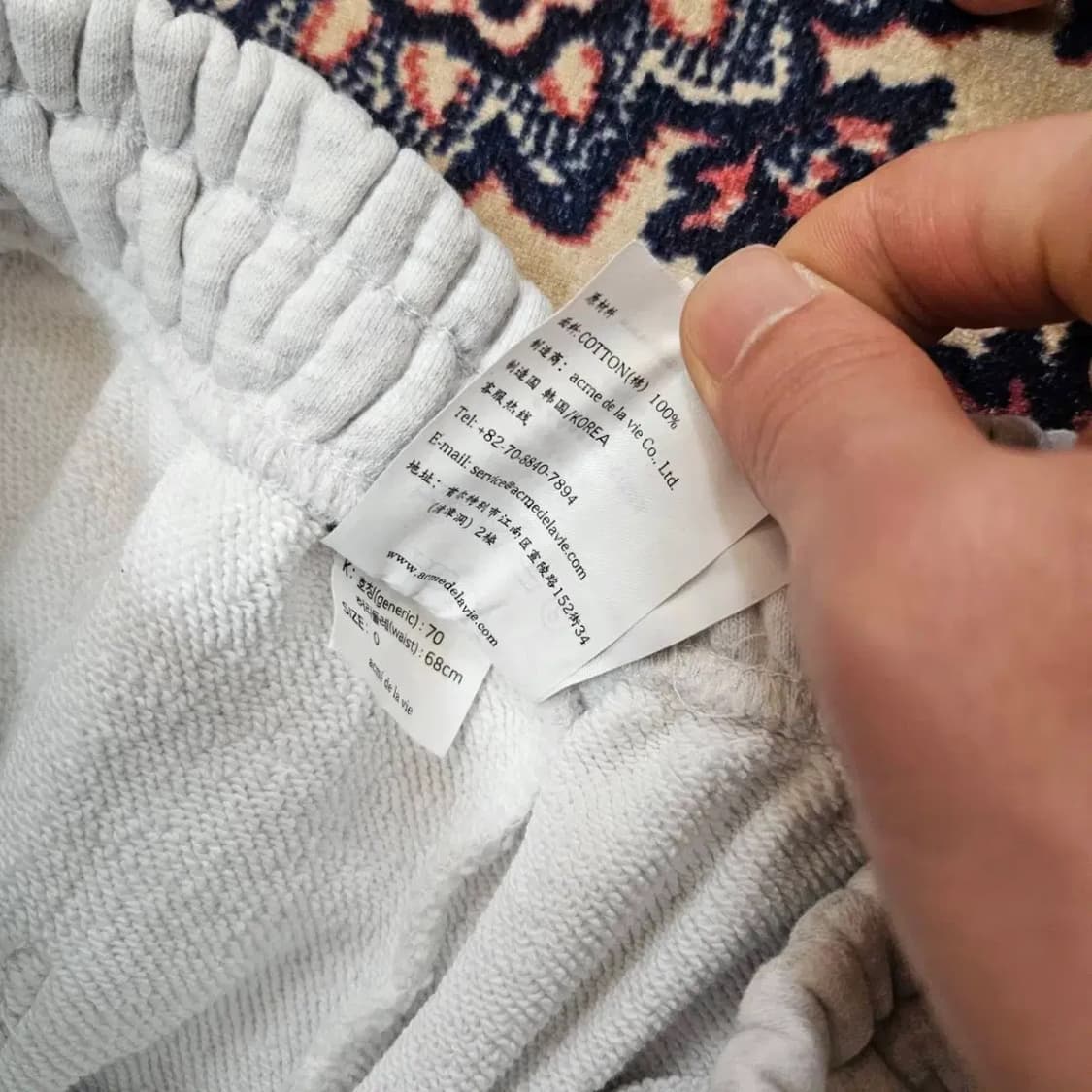 아크메드라비 레터링 반바지 쇼츠 상품이미지6