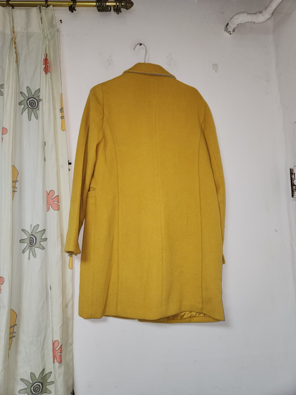 muzak 머스터드 옐로우 울코트 66(90-103-165) 상품이미지2