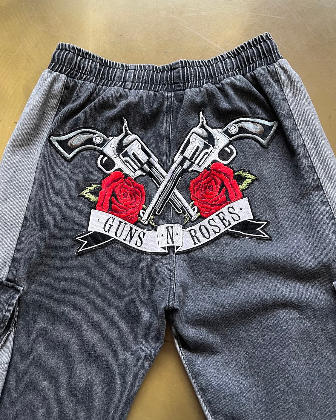 Japanese Vintage Band Patch Denim Pants 상품이미지7