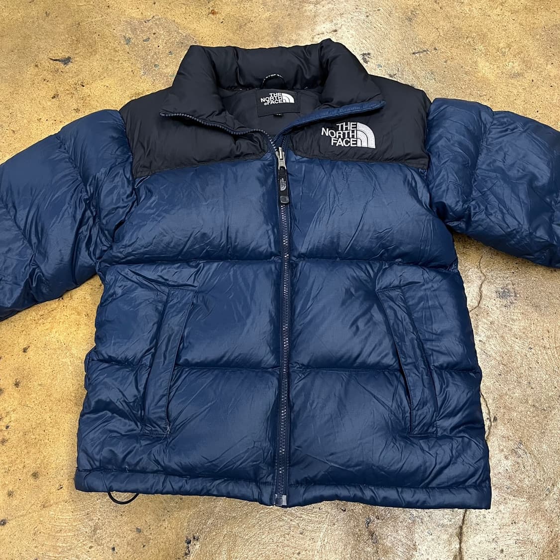 노스페이스 네이비 눕시 숏패딩 85 상품이미지3