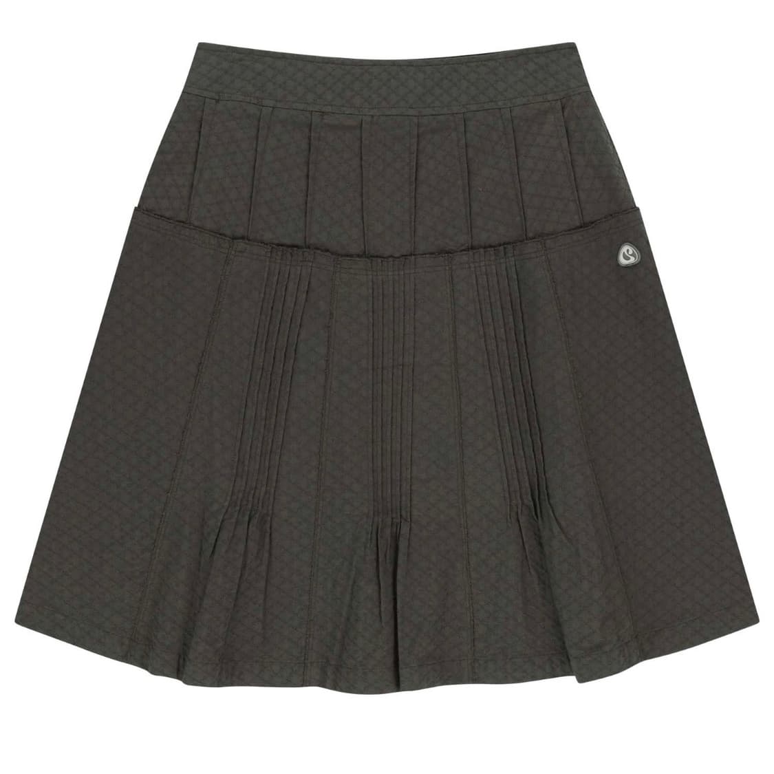 [새상품] 코이세이오 플라워 핀턱 스커트 상품이미지1