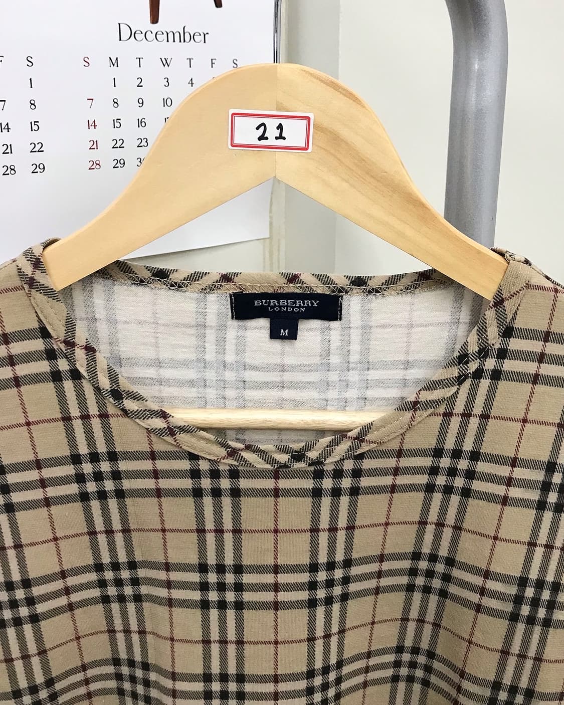 버버리 노바체크 반팔티 상품이미지2