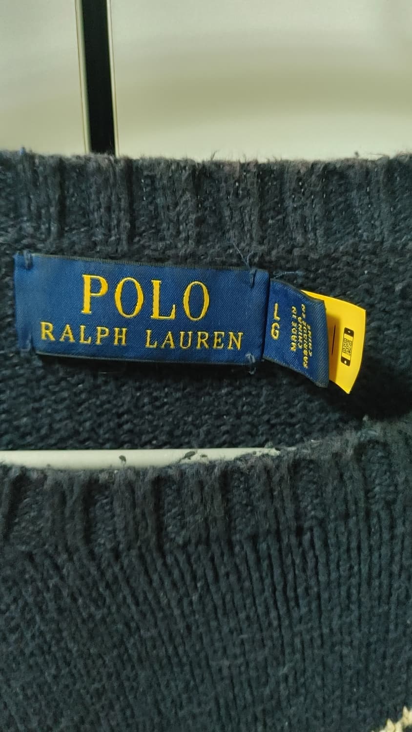 폴로 랄프로렌 폴로베어 빅포니 니트 L 상품이미지3