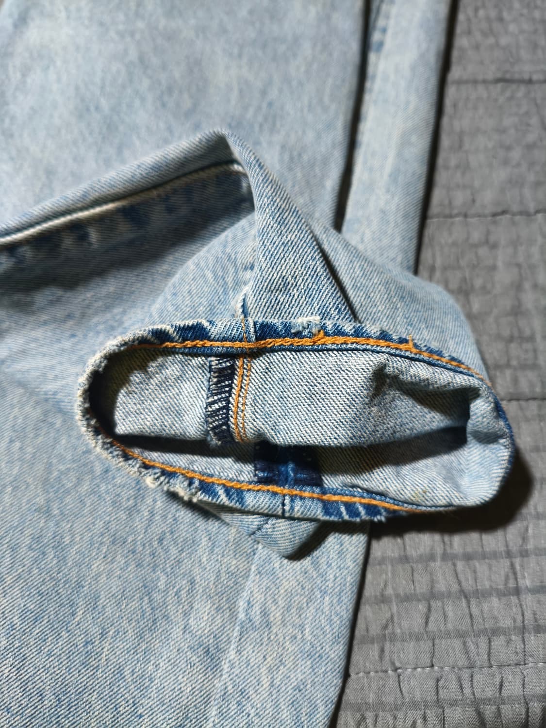 리바이스 512 140주년 한정판 34/32  새상품 청바지 데님 빈티지 상품이미지5