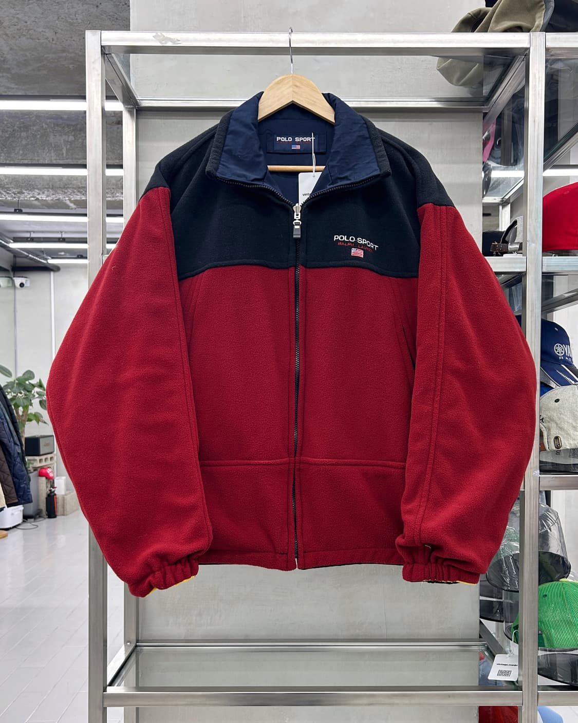 폴로 스포츠 00s 리버시블 헤비 플리스 점퍼 자켓 상품이미지5