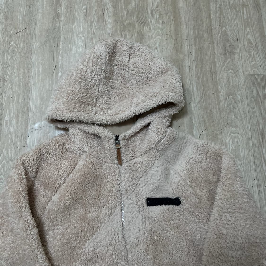 디스커버리 로고 뽀글이 후리스 자켓 XL/105  상품이미지2