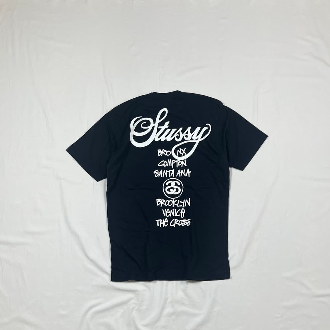 90‘s 스투시 stussy 월드투어 프린트 반팔티 상품이미지5