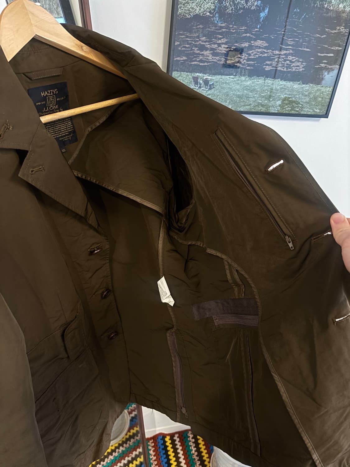 헤지스HAZZYS x J.J.ONE 콜라보 자켓 상품이미지5