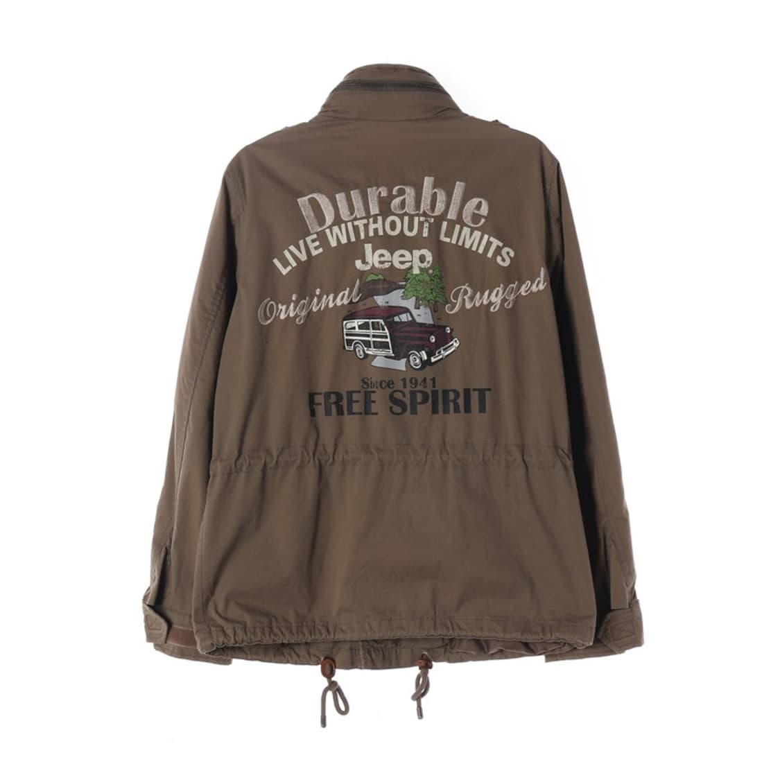 Jeep 빈티지 패치 워크 필드 야상 자켓 L 상품이미지3