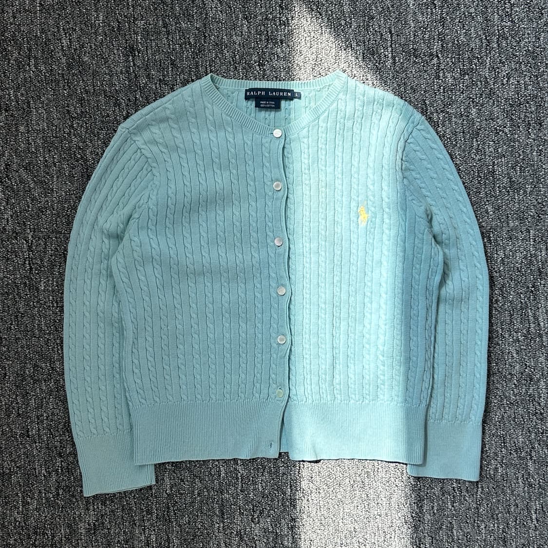 랄프로렌 케이블 니트 가디건  상품이미지1