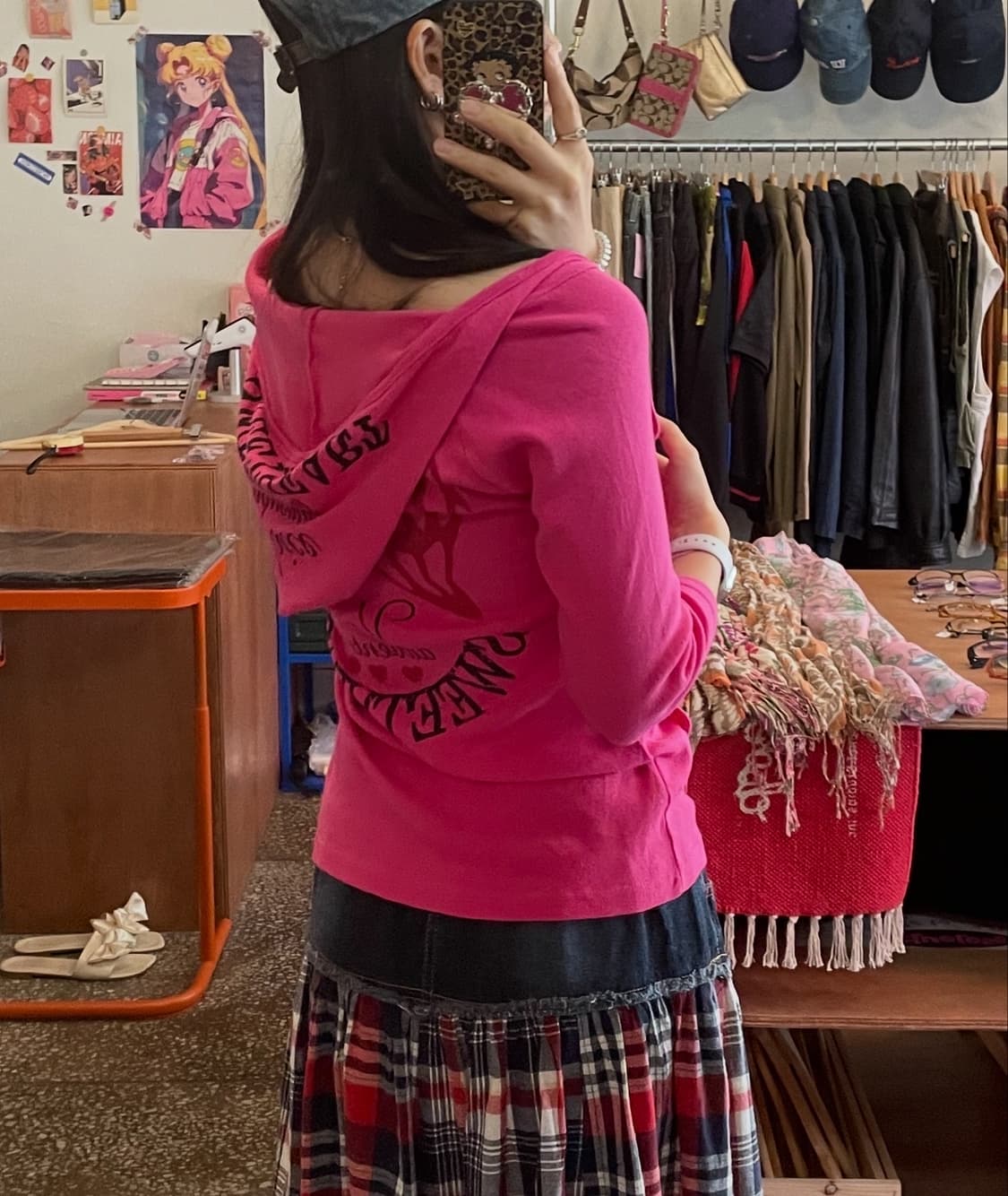 프린팅 후드 티셔츠 [무배] 상품이미지2