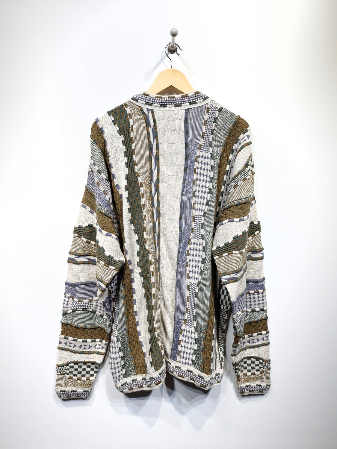 LONDON FOG 런던포그 90's 케이블 가디건(XL) 상품이미지2