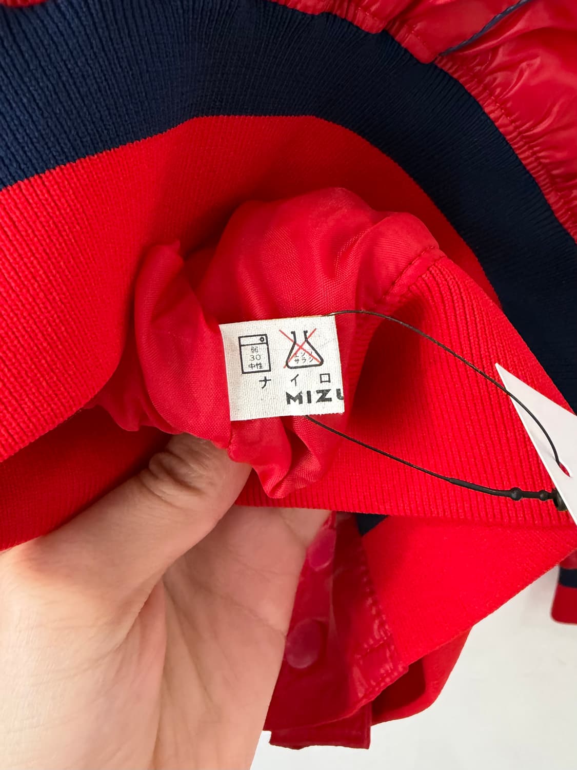 80s BLUE IMPULSE 나일론 스포츠 자켓 상품이미지6