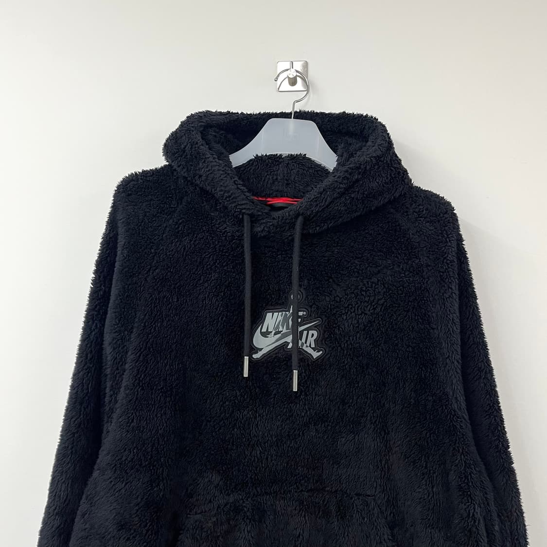 나이키 조던 셰르파 후리스 블랙 후드티 상품이미지4