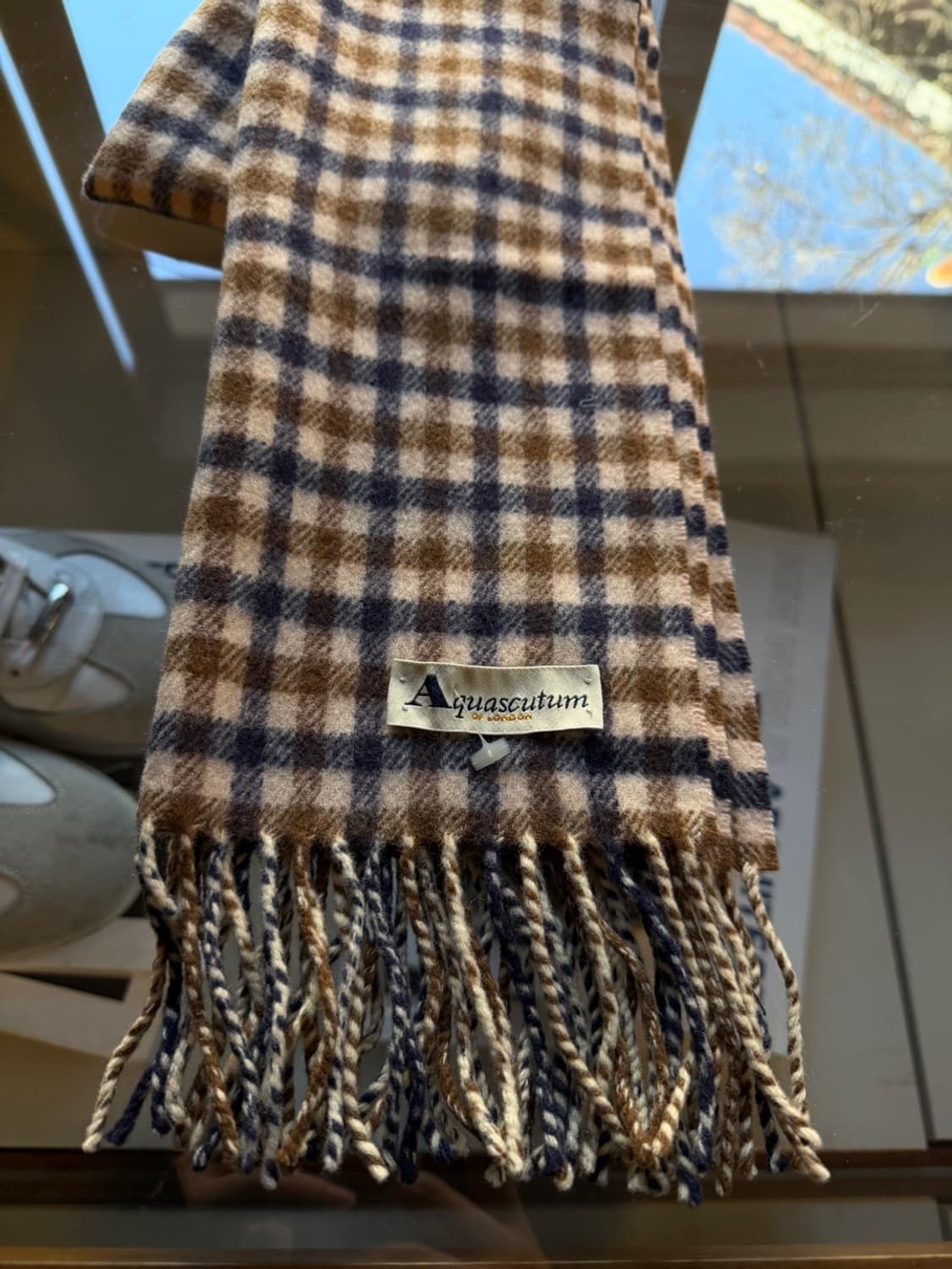 아쿠아스큐텀 램스울 머플러 상품이미지3