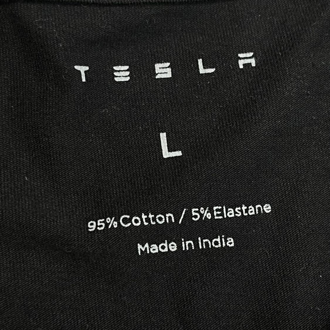  TESLA 사이버트럭 티셔츠 블랙 L 상품이미지3