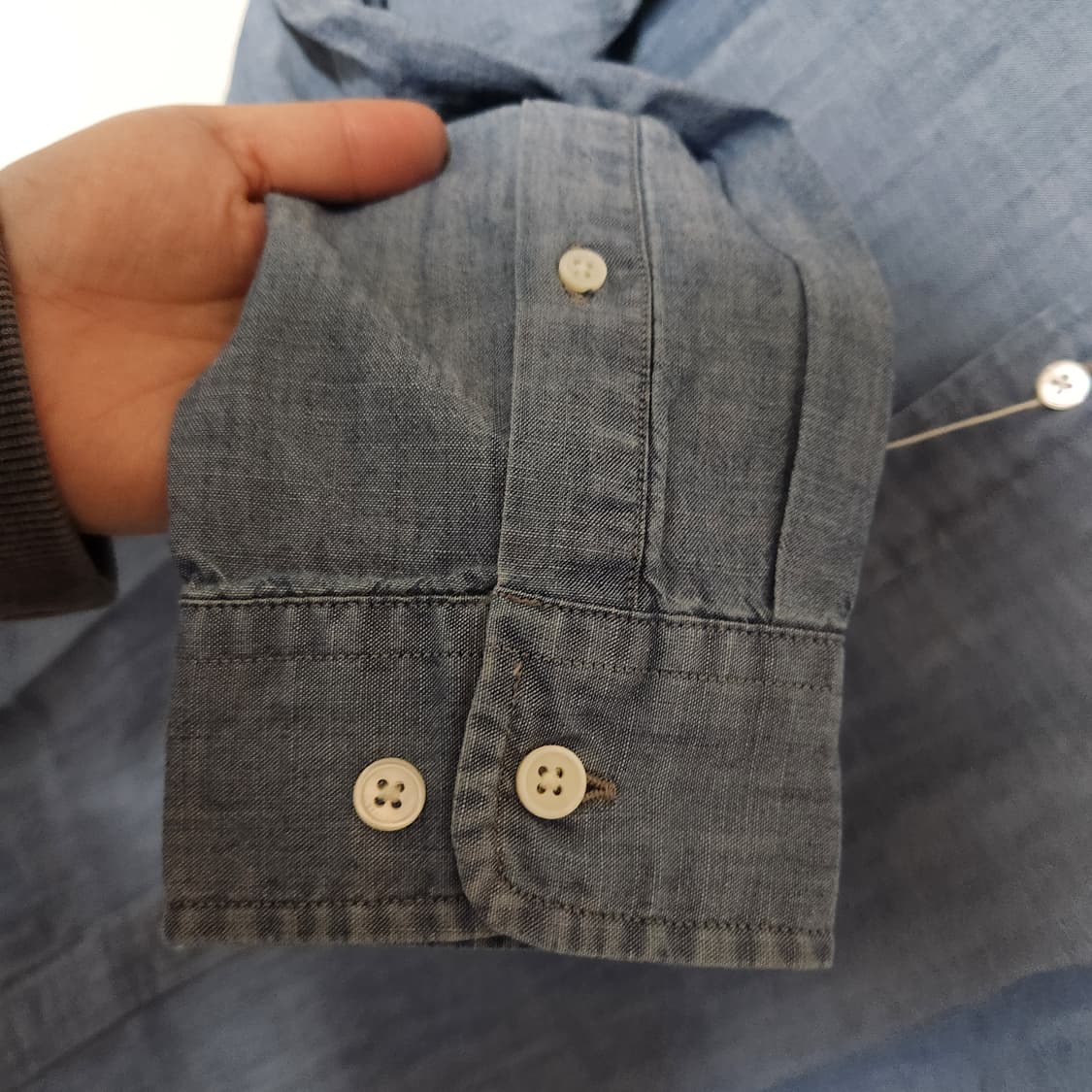 24년 텍새옷 빈폴 데님 셔츠 남 L 상품이미지6