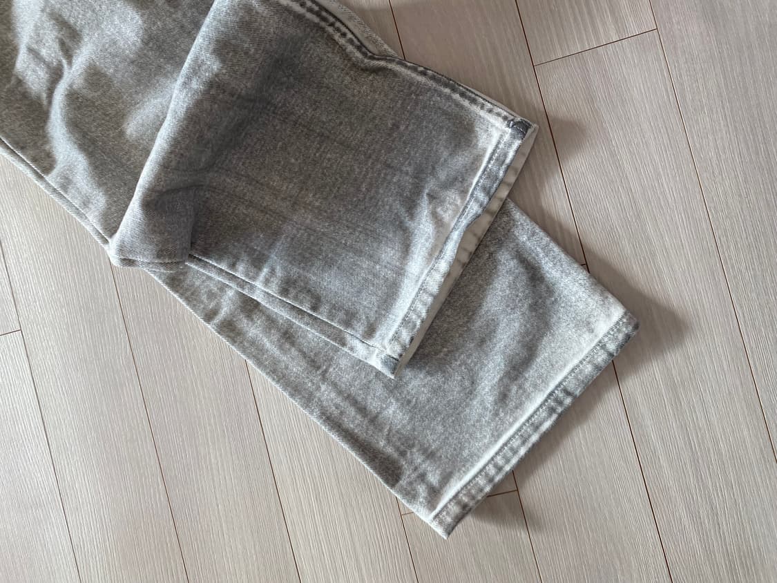 스프레이 워싱 와이드 팬츠 상품이미지5