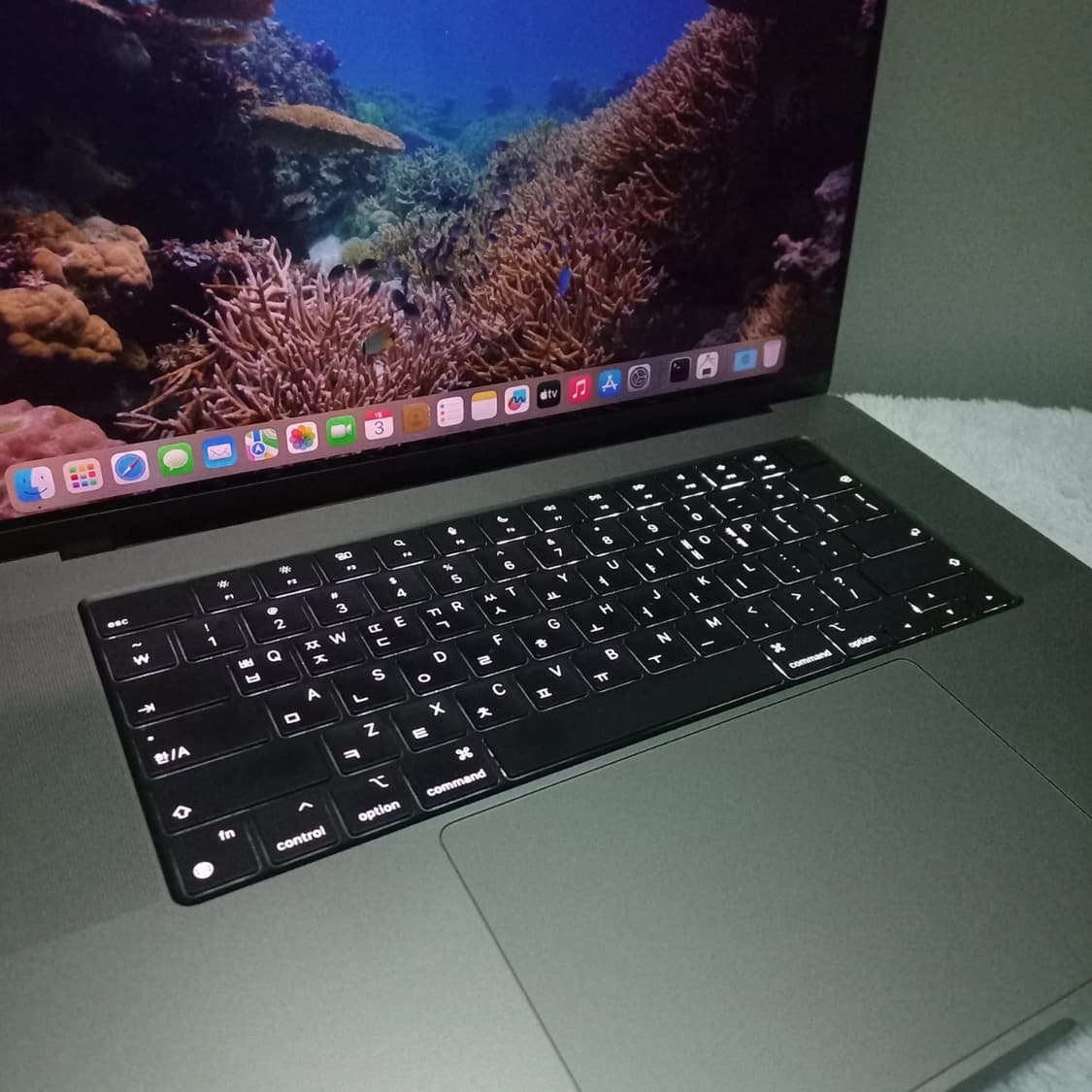 맥북프로 16인치 M1 Pro RAM 32, SSD 512 판매 합니다! 상품이미지7