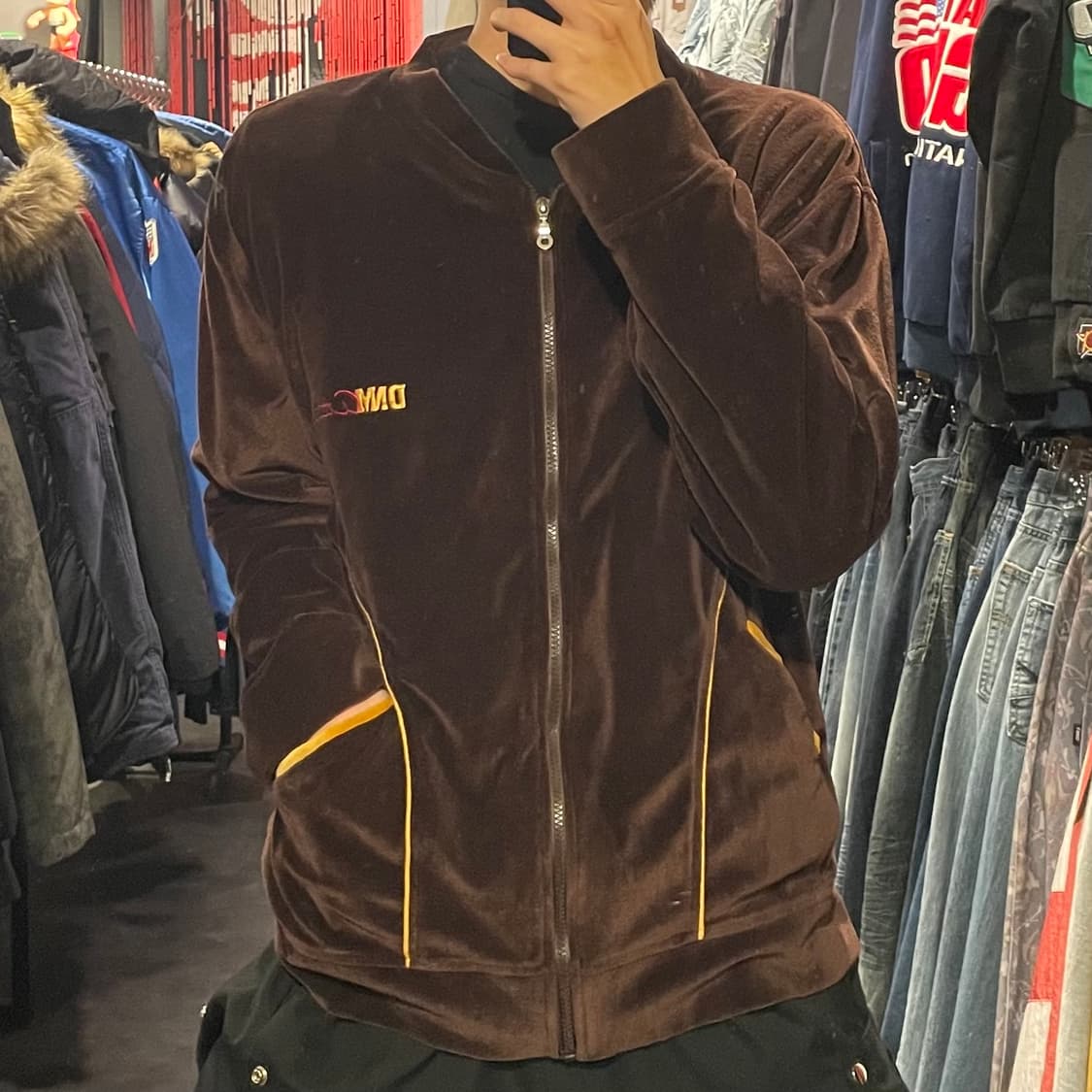 [IM] DNM 브라운 벨벳져지 상품이미지2