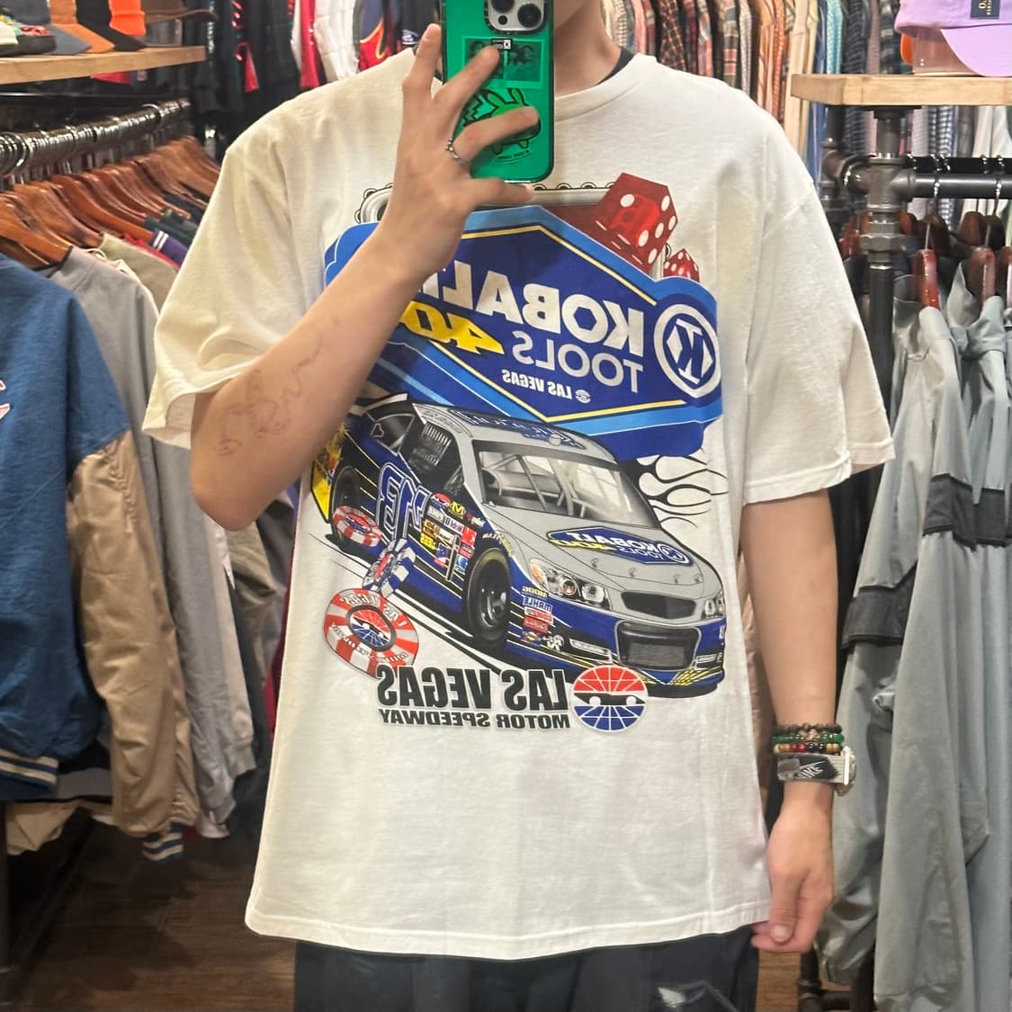 [HI] 빈티지 나스카 반팔티 화이트 상품이미지2