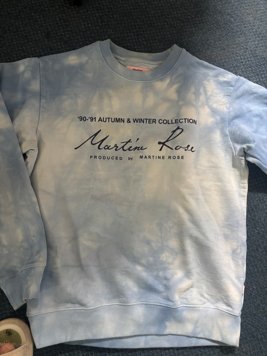 마틴로즈 타이다이 맨투맨 상품이미지1