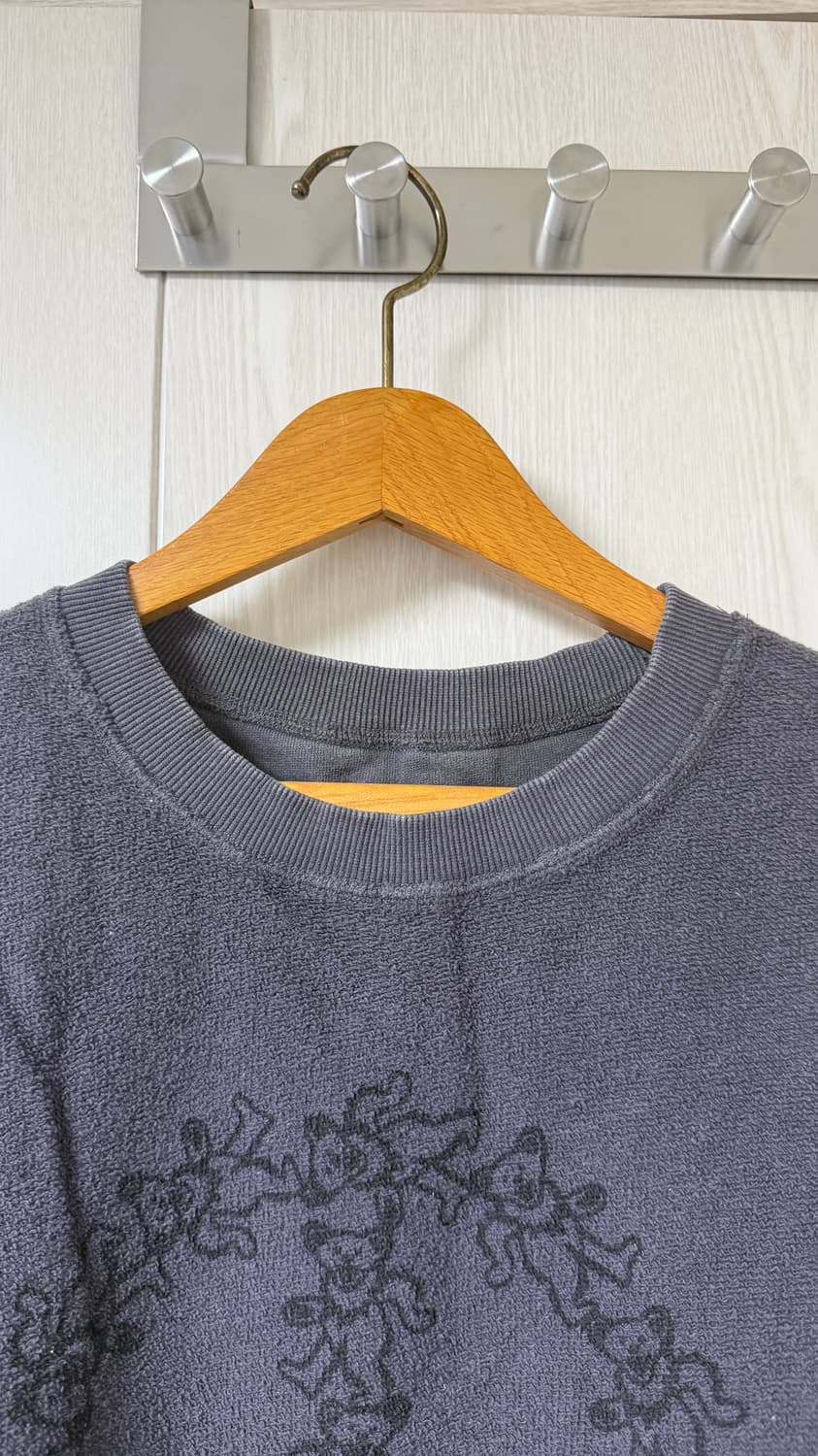 L ) 디네댓x그레이트풀데드 리버시블 맨투맨 상품이미지4