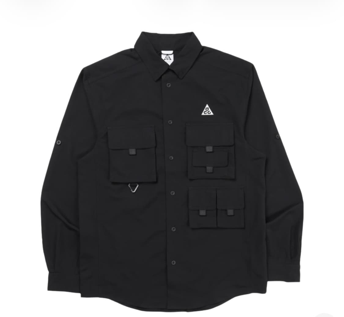 나이키 ACG 드라이핏 UV 디베스테이션 트레일 셔츠 블랙 XL사이즈 상품이미지1