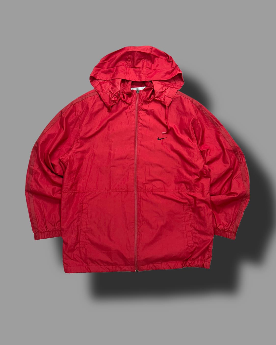 나이키 90s 레드 기모 바람막이 점퍼 L 상품이미지5