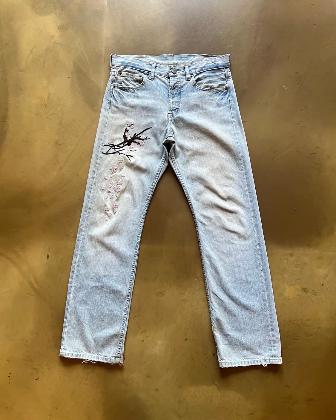 90-00s TAKEO KIKUCHI Embroidery Denim 상품이미지3