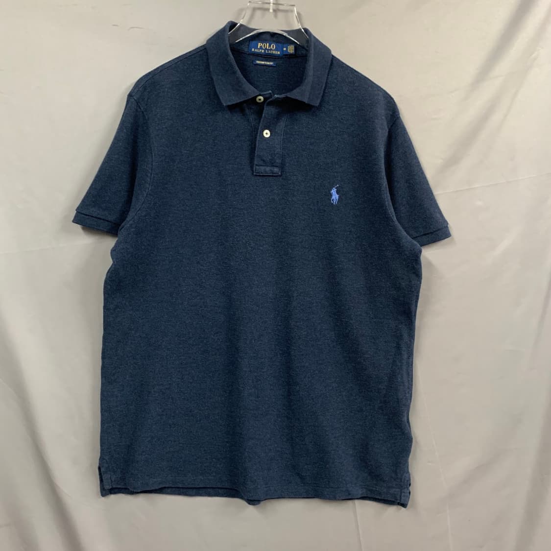 M 폴로랄프로렌 커스텀 슬림핏 네이비 PK 반팔 카라티 상품이미지1