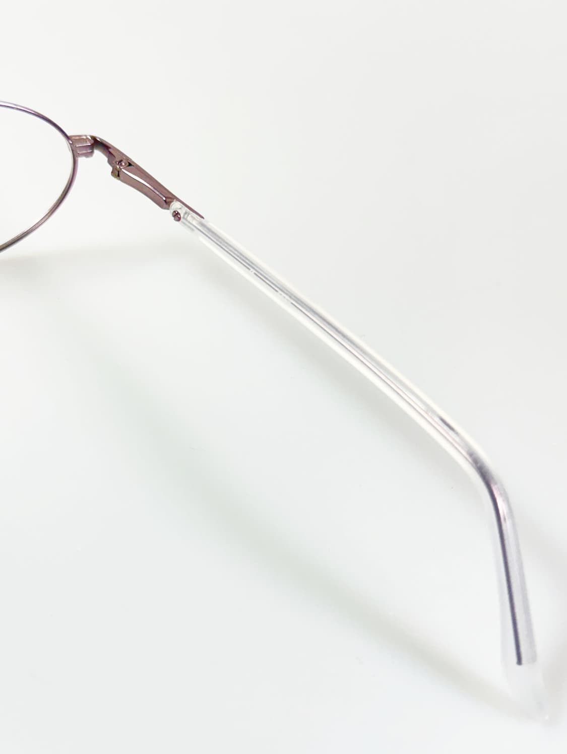 SAWY 라벤더 슬림 오벌 메탈 프레임 빈티지 안경 상품이미지6
