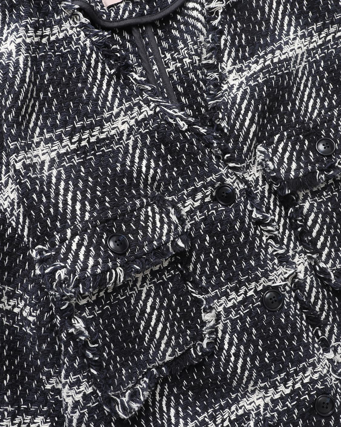 빔즈 BEAMS LIGHTS Check Tweed Blouson 상품이미지9