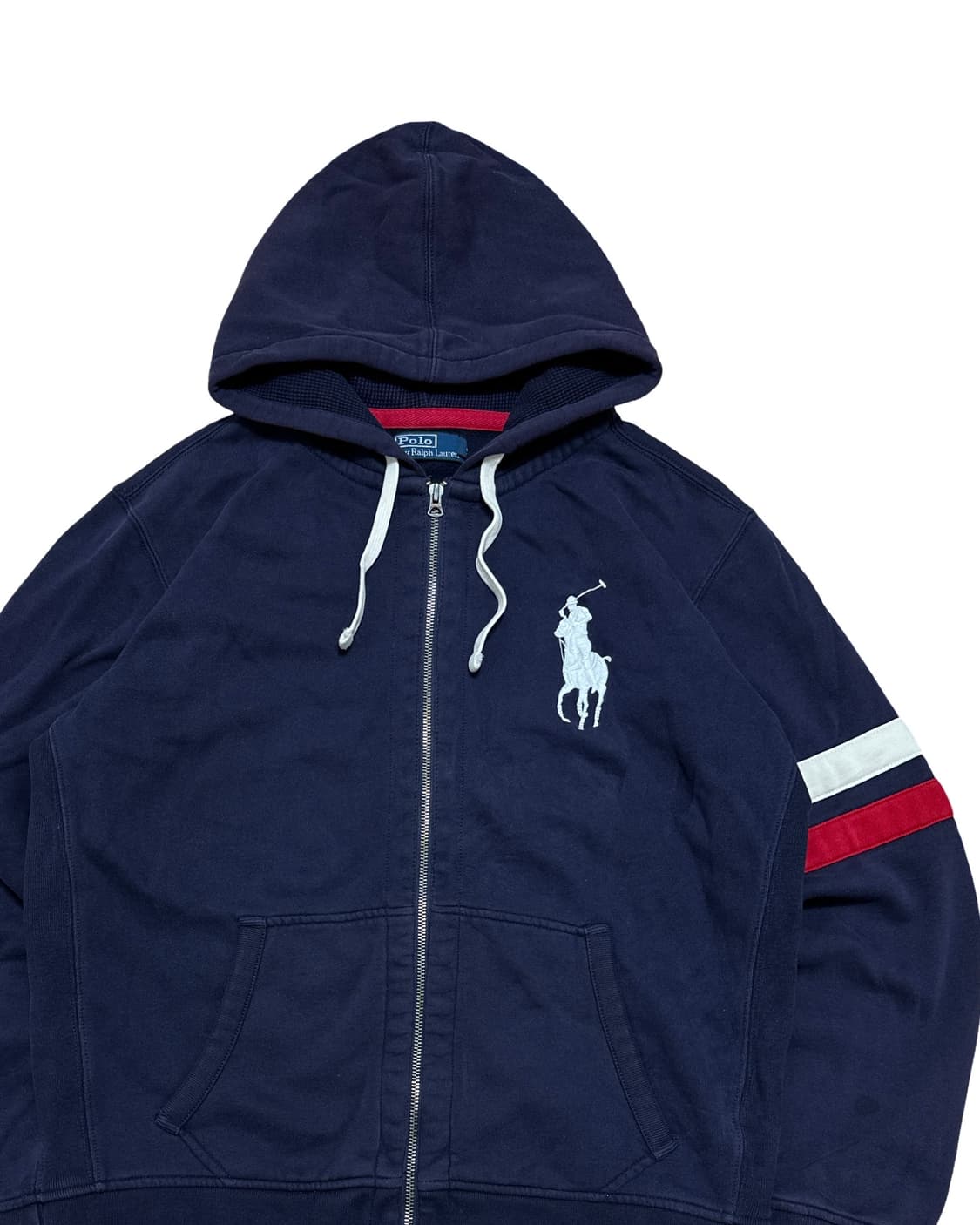 폴로 빅포니 네이비 후드집업 상품이미지2