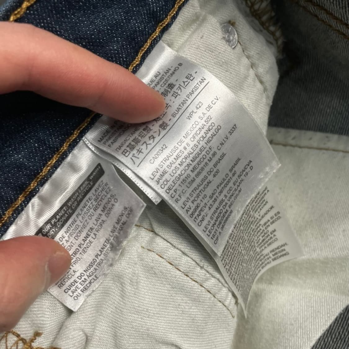 32 리바이스 501 청바지 상품이미지3