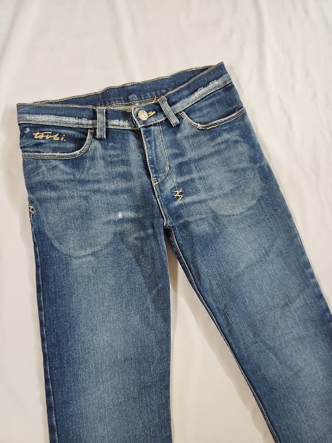 [uk8] 00's tsubi (ksubi) 수비 빈티지 데님 팬츠 상품이미지2