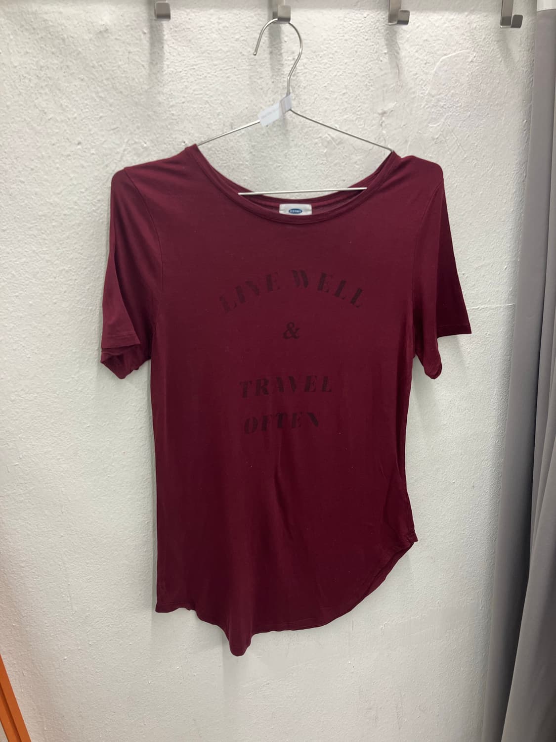 올드네이비 밑단라운드 반팔티셔츠 상품이미지1