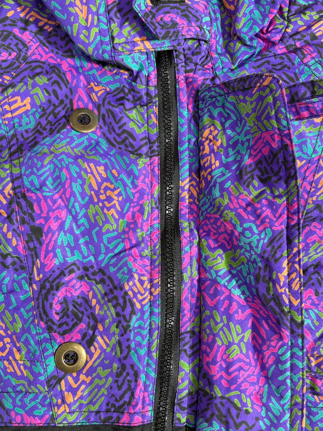 아디다스 90‘s 스키 패턴 반집업 아노락  상품이미지7