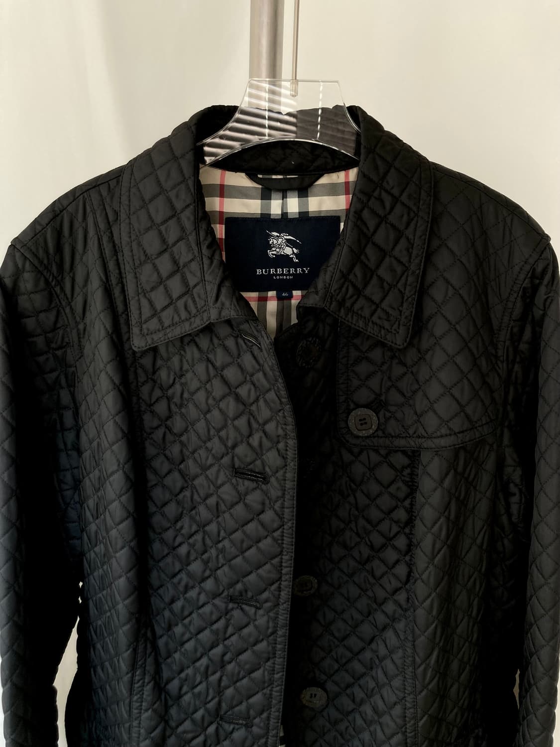거의새것) 정품 버버리 다이아몬드 여성 퀼팅자켓77 상품이미지10