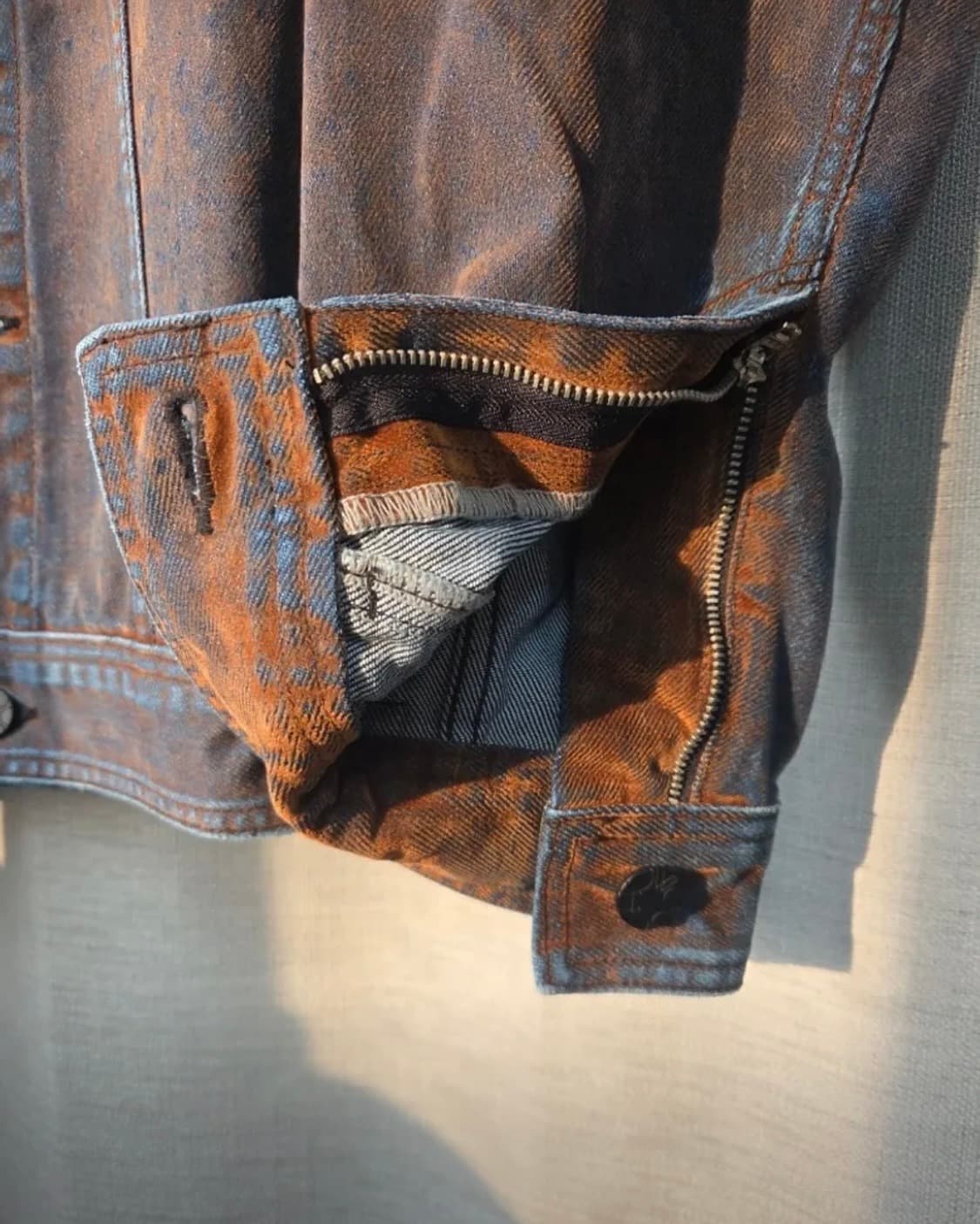 (새상품/택O) Rust Velvet Denim 데님자켓 상품이미지2