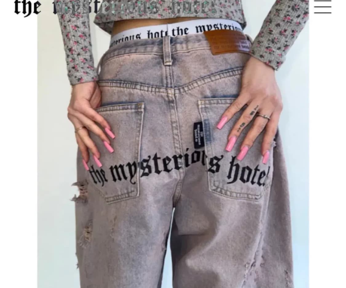 [최저]더미스테리어스호텔 데미지데님 상품이미지1