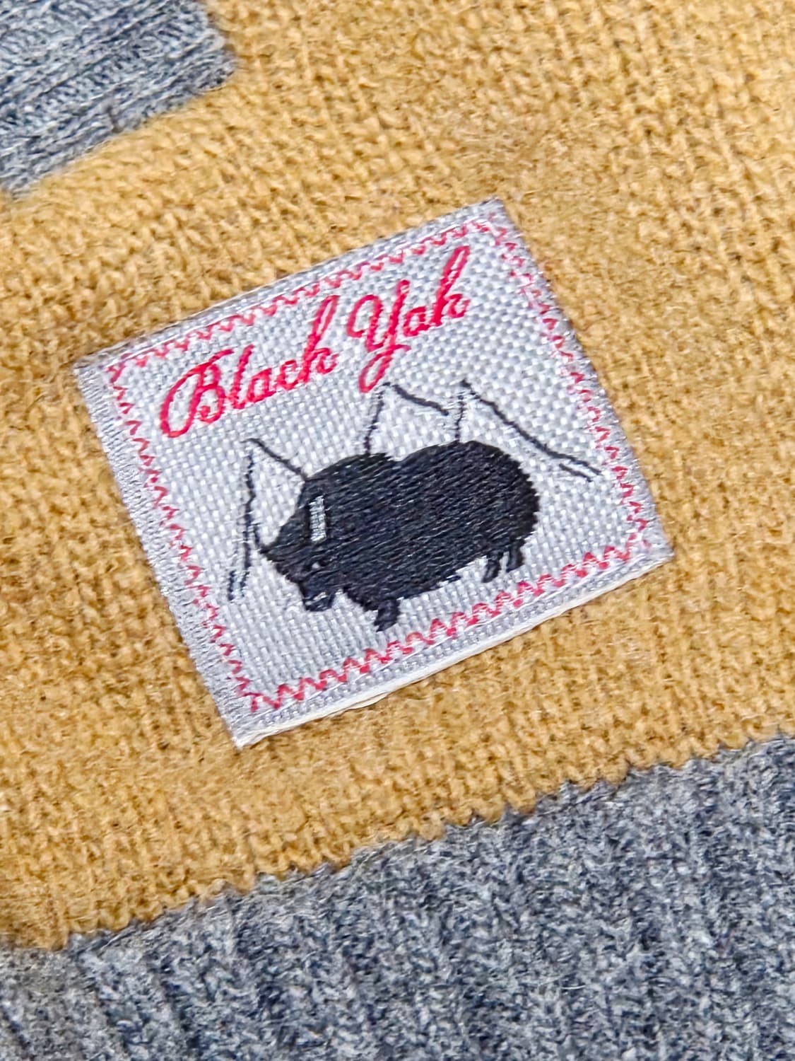 [블랙야크] 빈티지 노르딕 패턴 방풍 안감 울 니트 집업 100(L) 상품이미지4