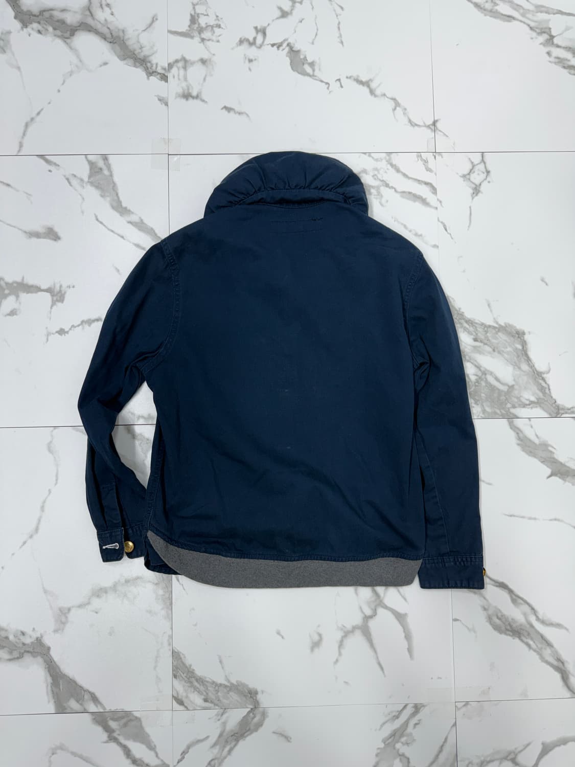 메르시보꾸 네이비 셔츠 자켓 상품이미지2