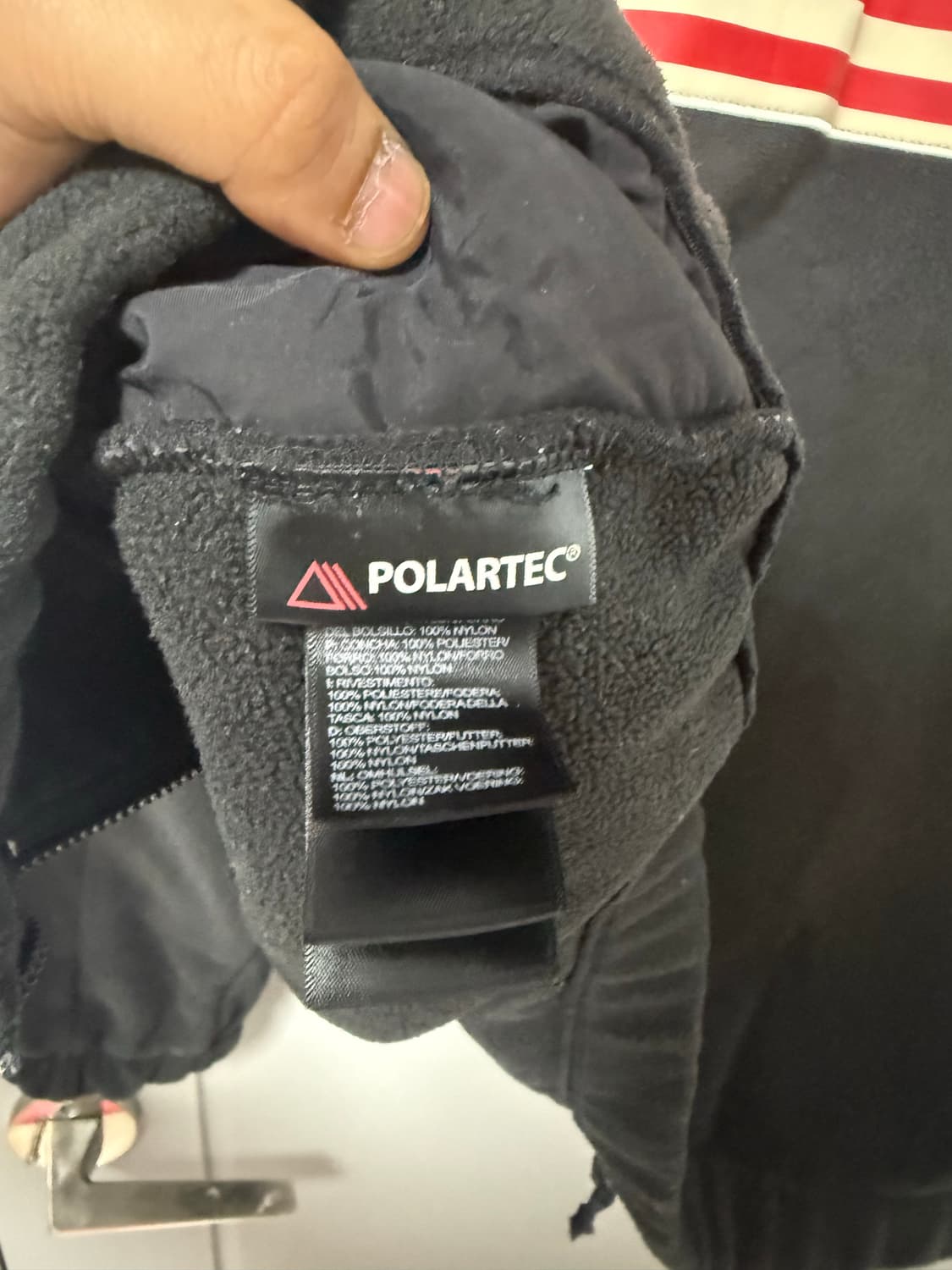 노스페이스 슈프림 성조기 후리스 M 상품이미지8