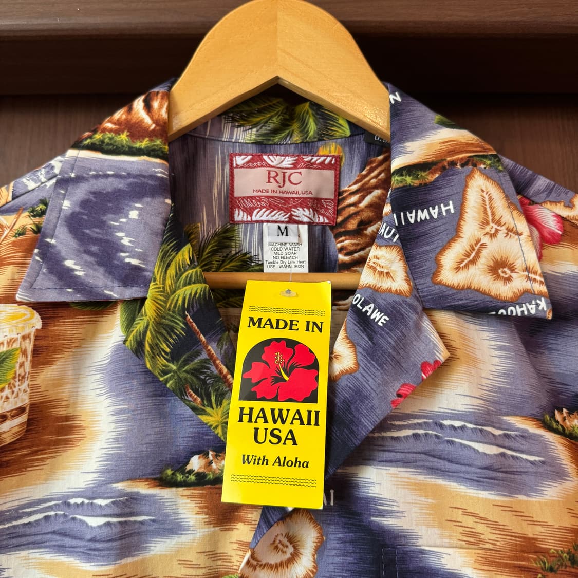 RJC 하와이안셔츠 Made in Hawaii 새상품 상품이미지5