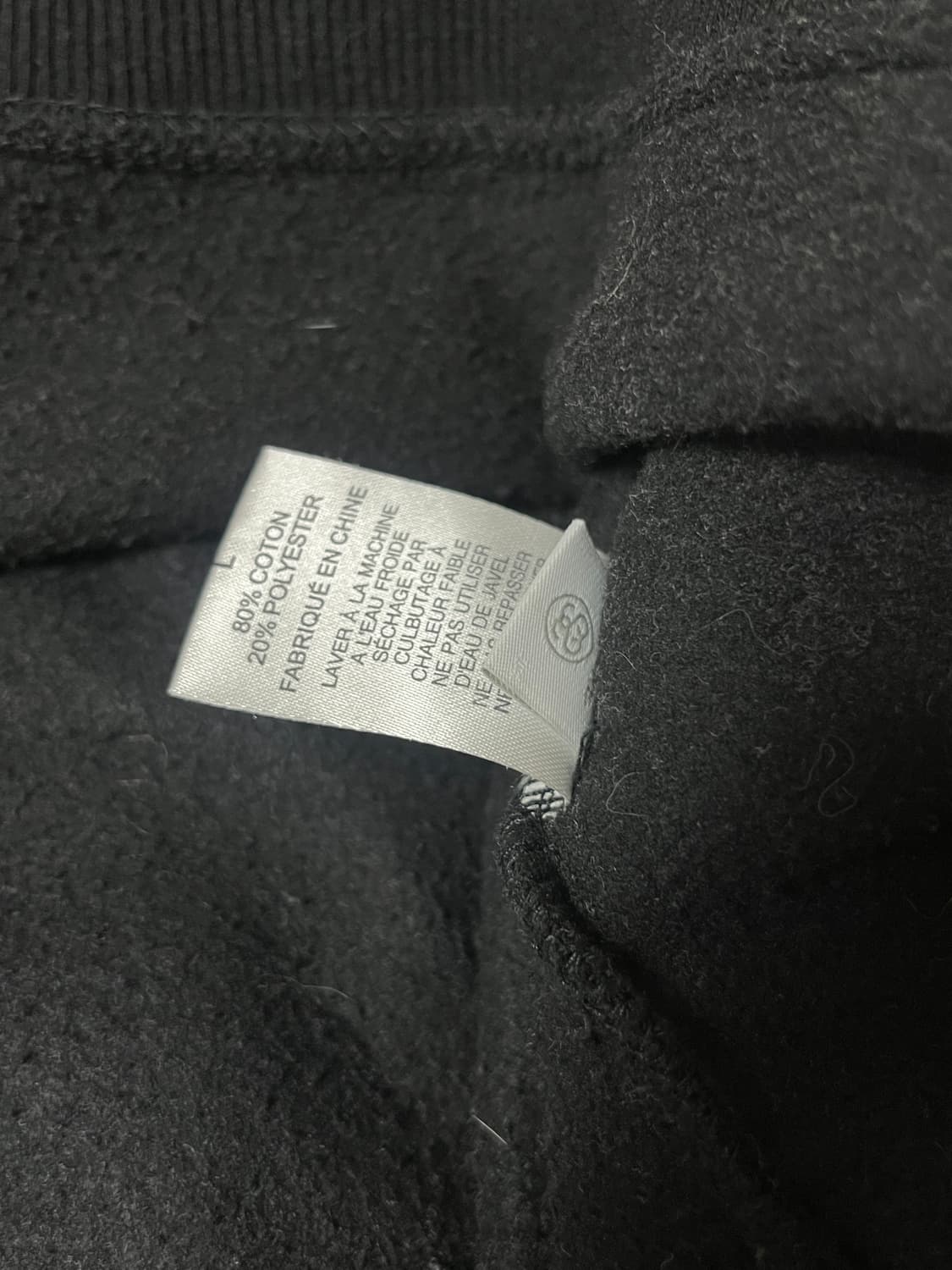 스투시 자수 맨투맨 L 상품이미지3