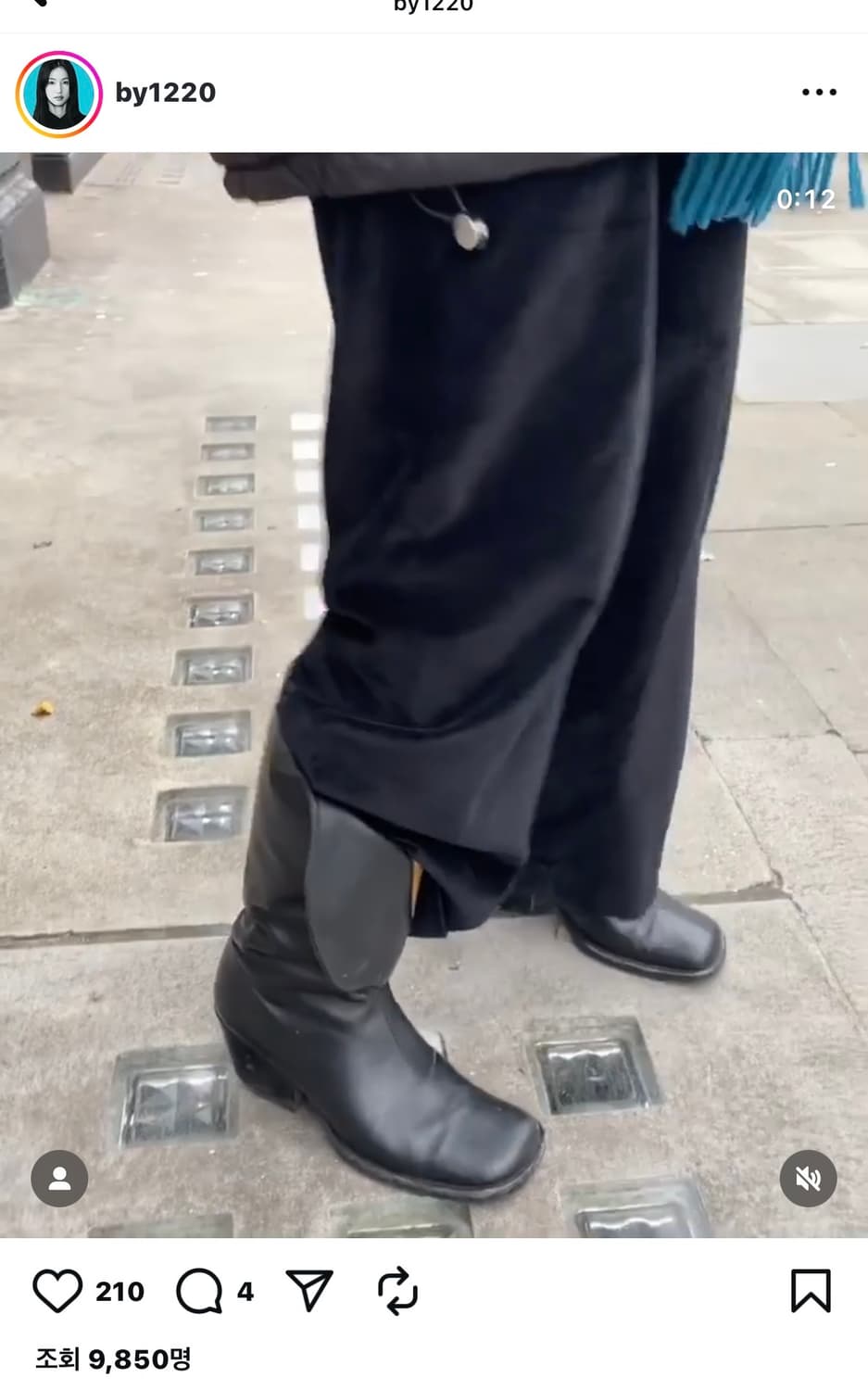 더오픈프로덕트 롱부츠  상품이미지1