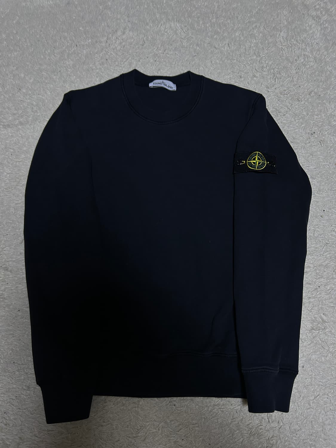 [Ssize] 스톤아일랜드 맨투맨 블랙 상품이미지1