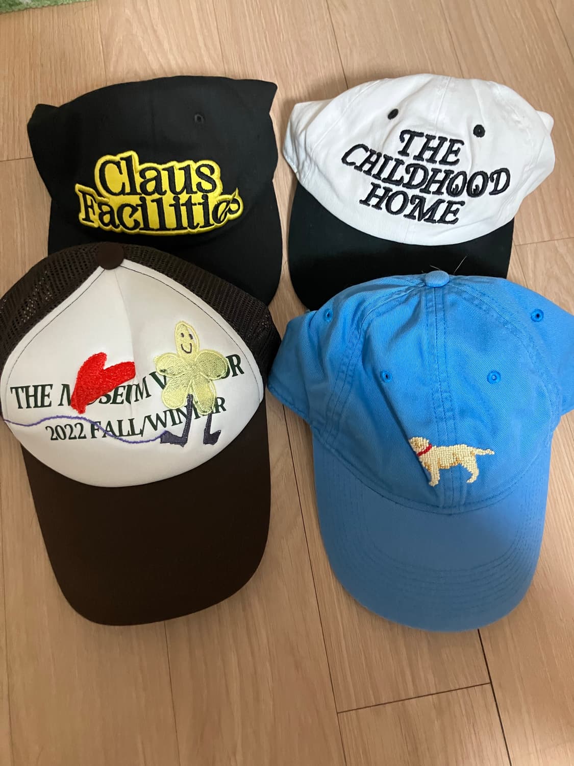 [4장가격] 스매더스엔브렌슨,더뮤지엄비지터등 4개모자 상품이미지1